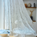 Textiles de laca de laca malha de renda pura cortina